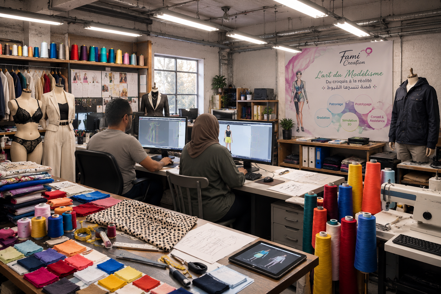 Atelier et développement textile Fami Creation
